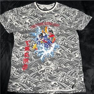 Gray Graphic Short Sleeve Tee